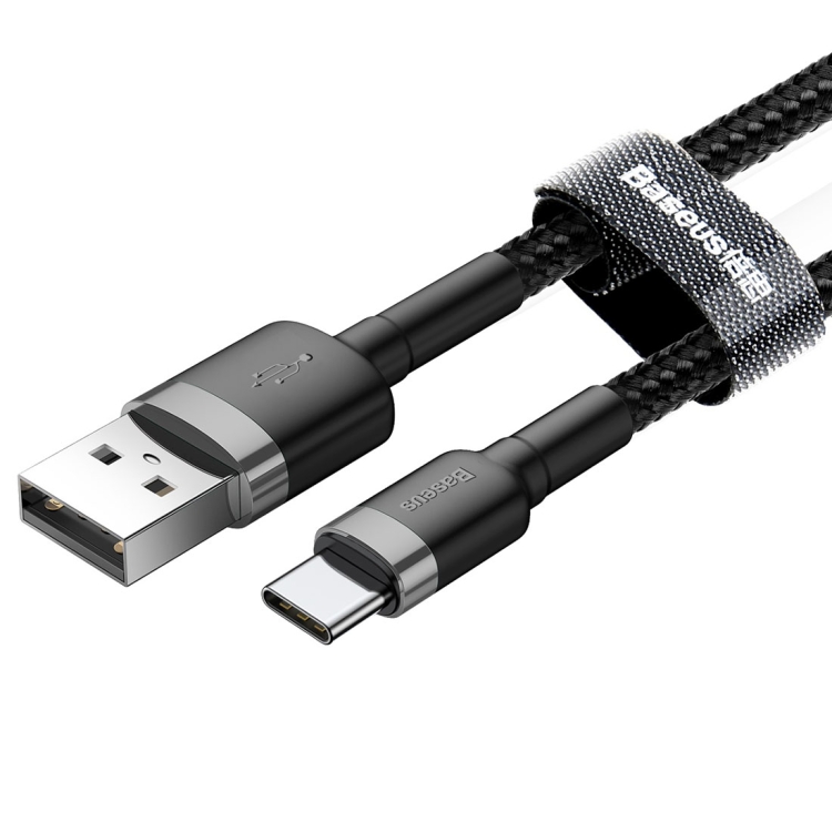 Nabíjací a dátový odolný kábel Baseus USB na USB-C, 3A, 1m