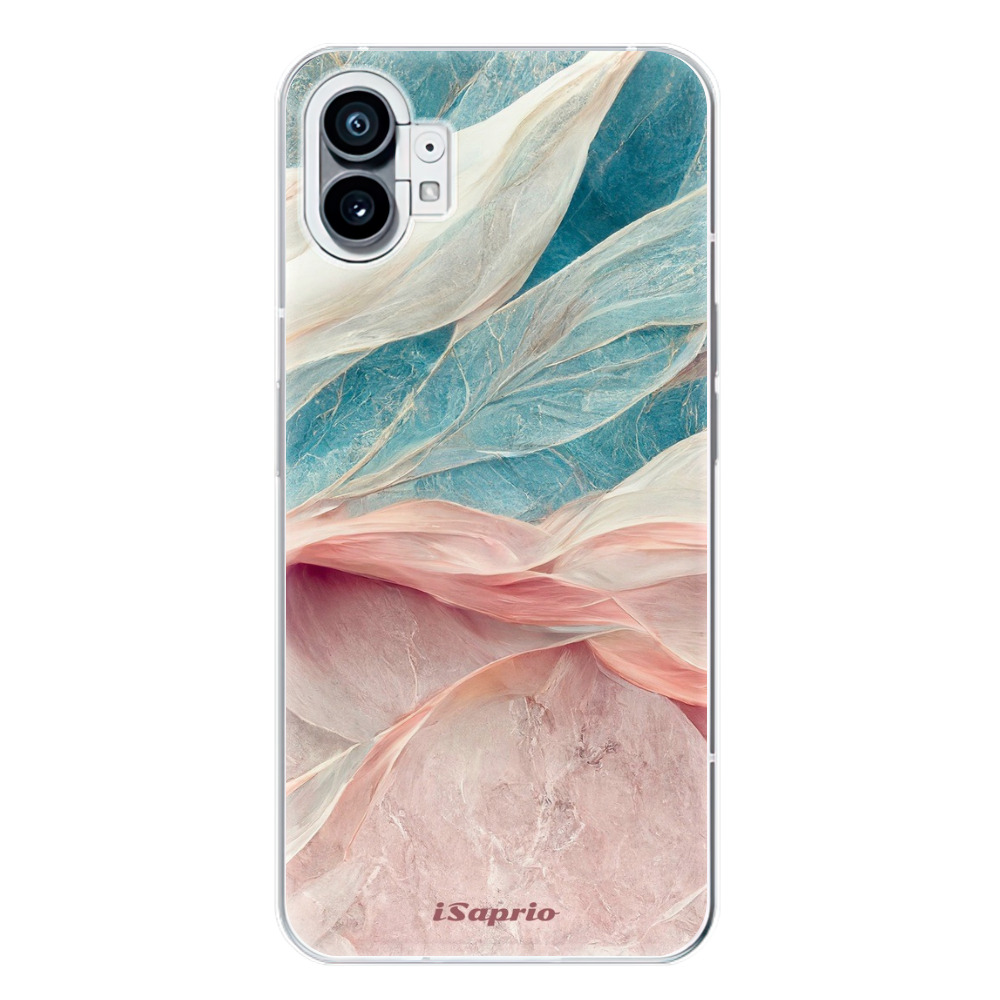 Odolné silikónové puzdro iSaprio - Pink and Blue - Nothing Phone (1)