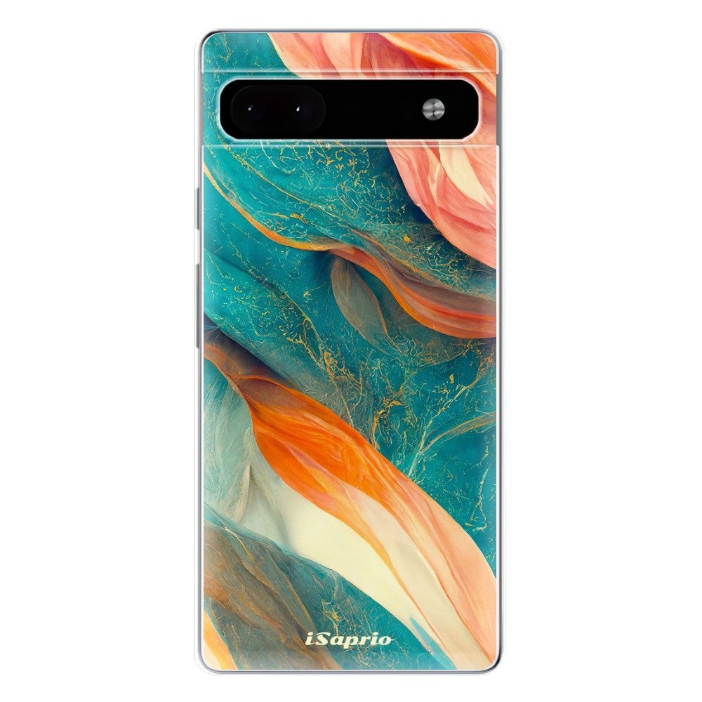 Odolné silikónové puzdro iSaprio - Abstract Marble - Google Pixel 6a 5G
