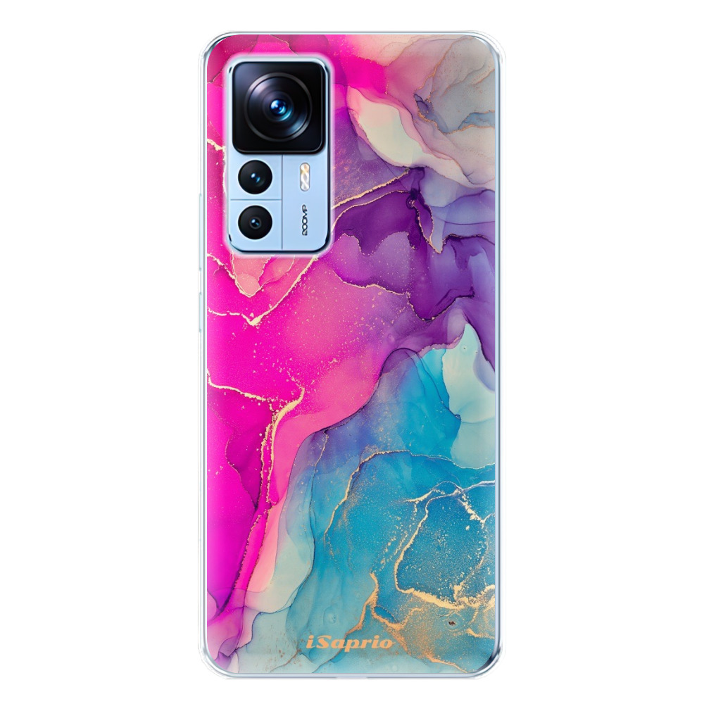 Odolné silikónové puzdro iSaprio - Purple Ink - Xiaomi 12T / 12T Pro