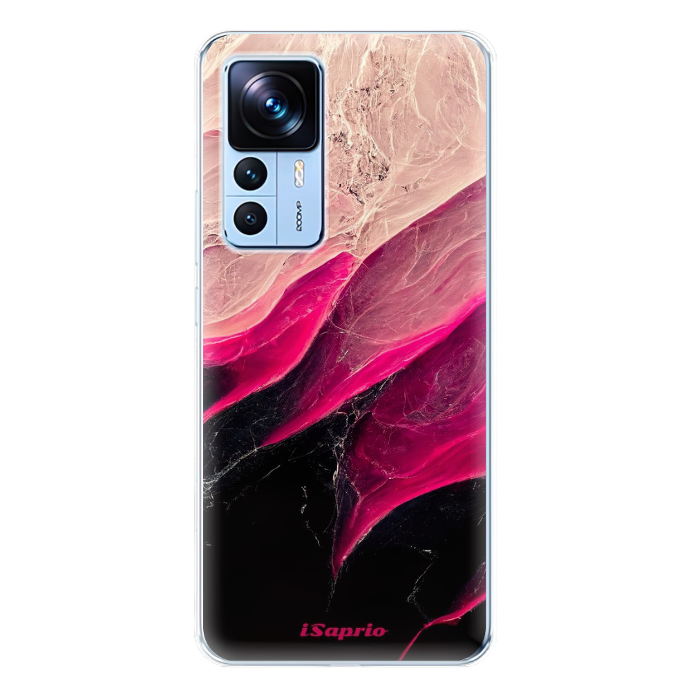 Odolné silikónové puzdro iSaprio - Black and Pink - Xiaomi 12T / 12T Pro