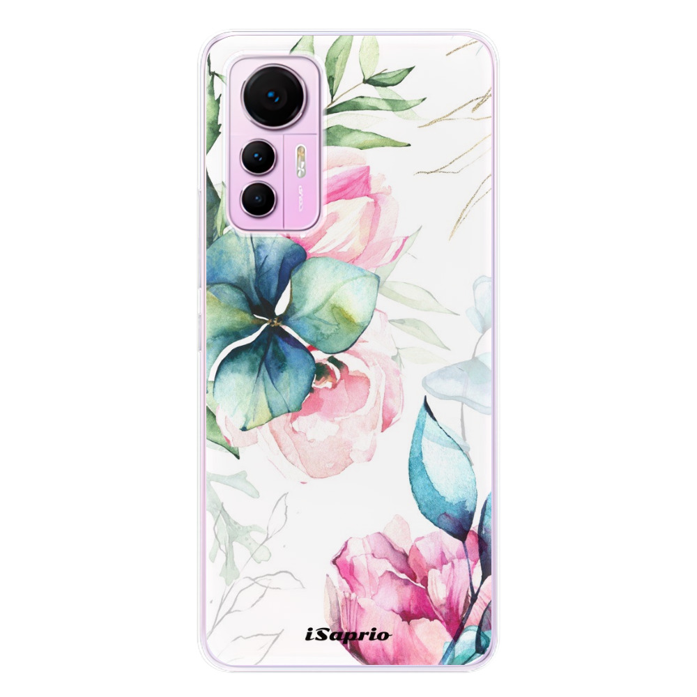 Odolné silikónové puzdro iSaprio - Flower Art 01 - Xiaomi 12 Lite