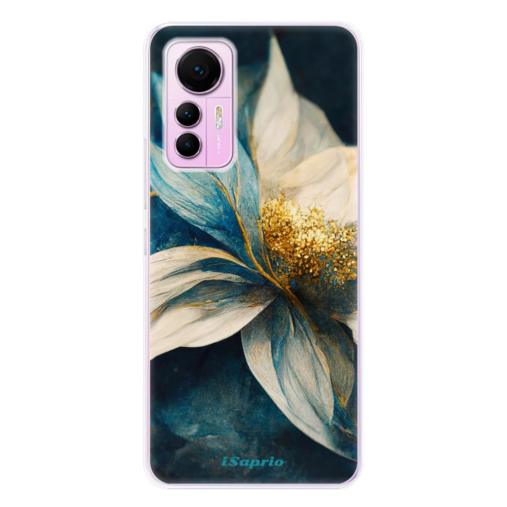 Odolné silikónové puzdro iSaprio - Blue Petals - Xiaomi 12 Lite