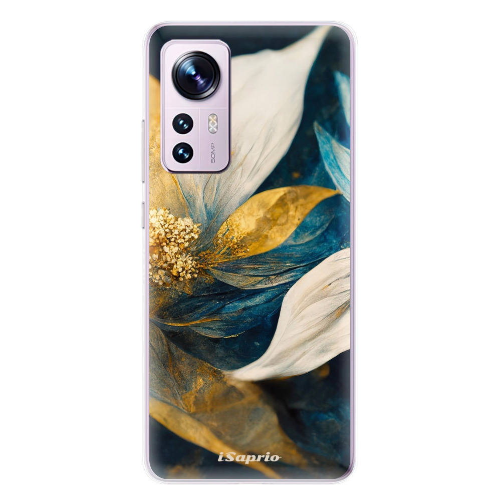 Odolné silikónové puzdro iSaprio - Gold Petals - Xiaomi 12 / 12X
