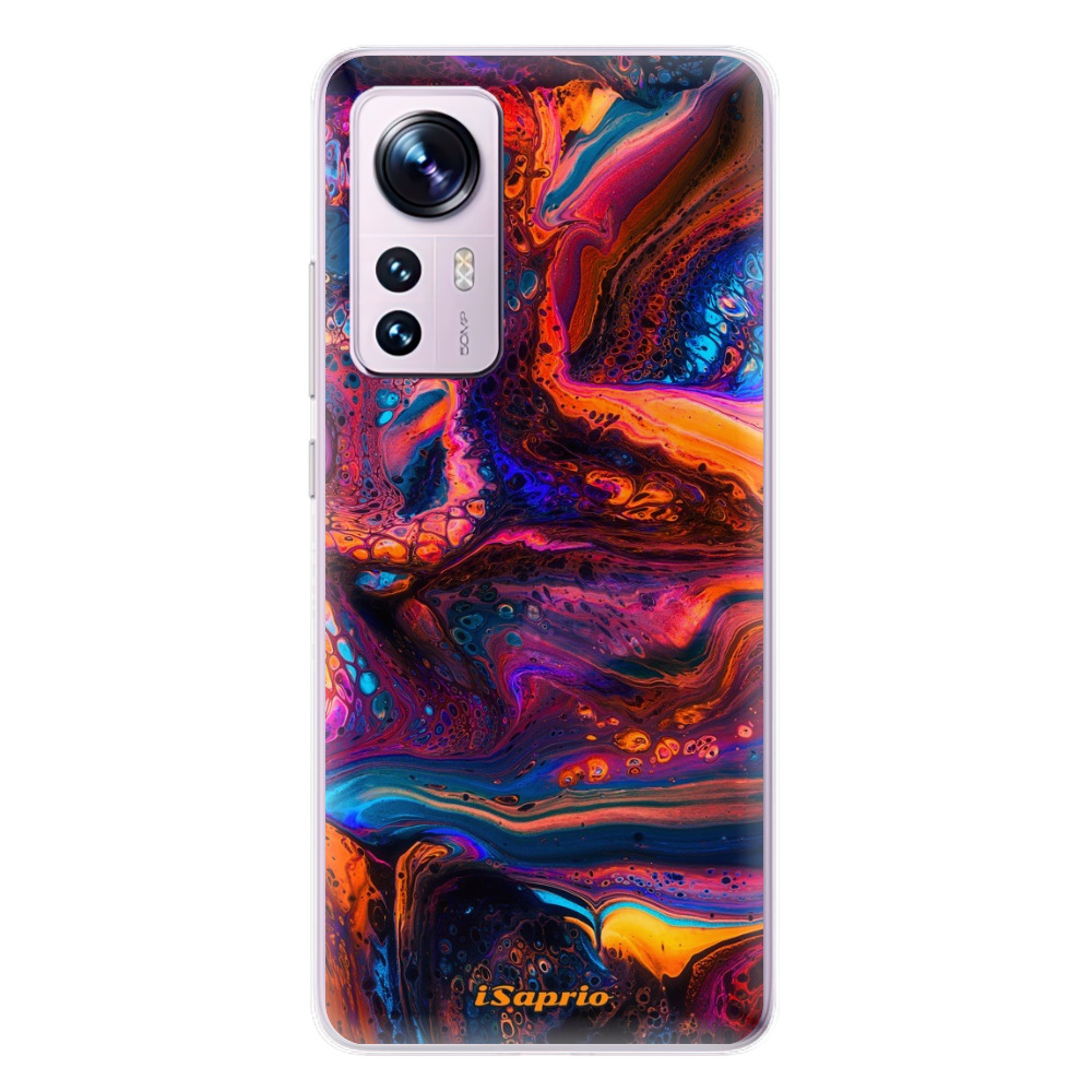 Odolné silikónové puzdro iSaprio - Abstract Paint 02 - Xiaomi 12 / 12X