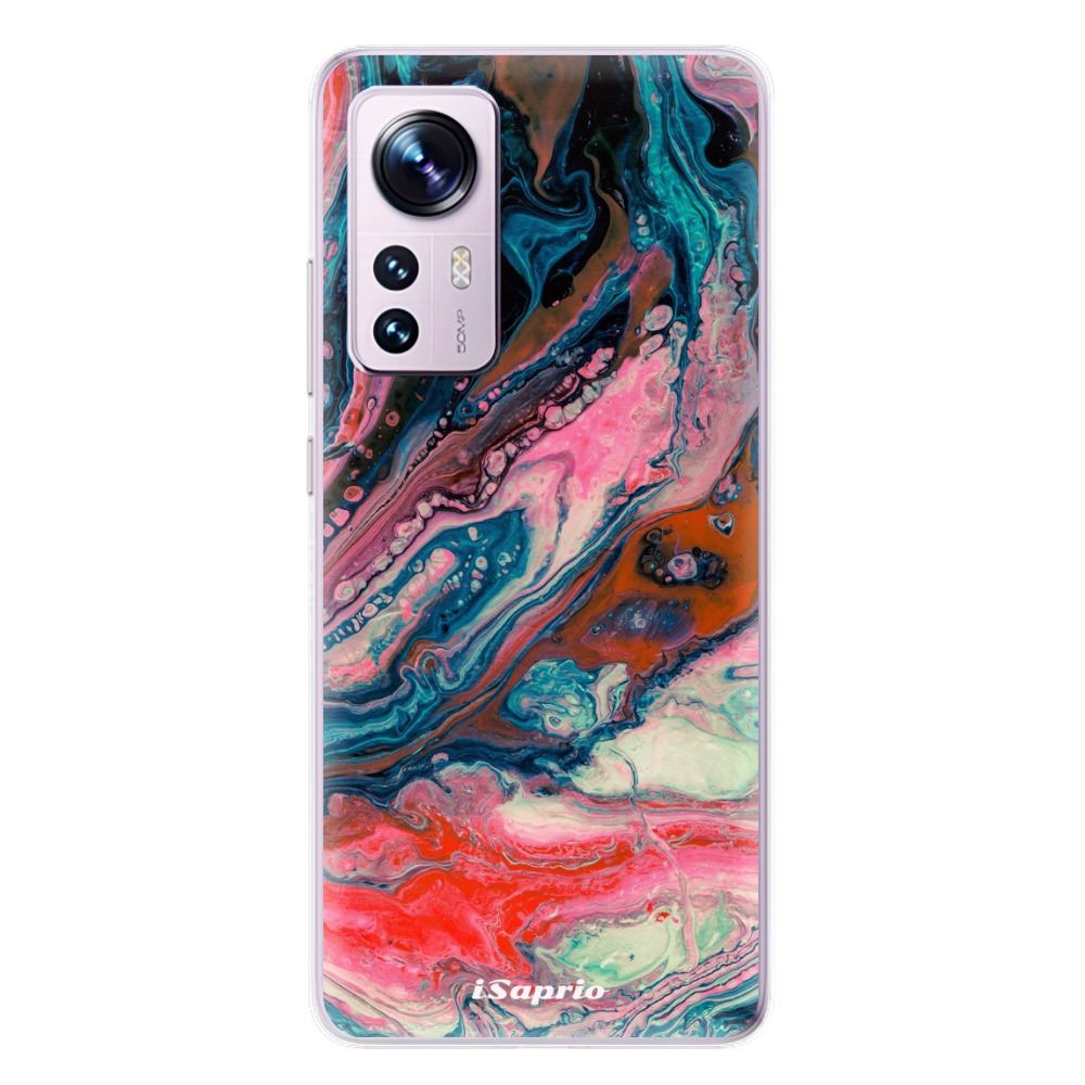 Odolné silikónové puzdro iSaprio - Abstract Paint 01 - Xiaomi 12 / 12X
