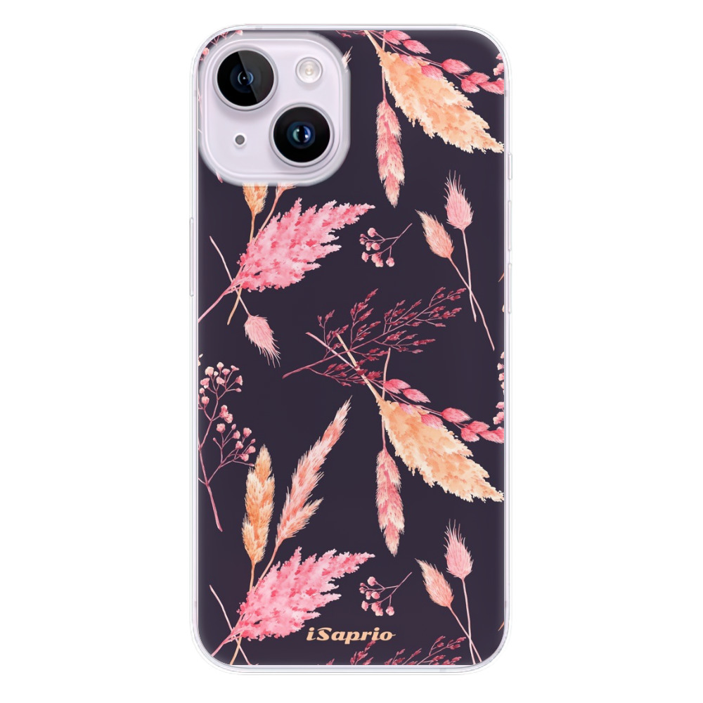 Odolné silikónové puzdro iSaprio - Herbal Pattern - iPhone 14
