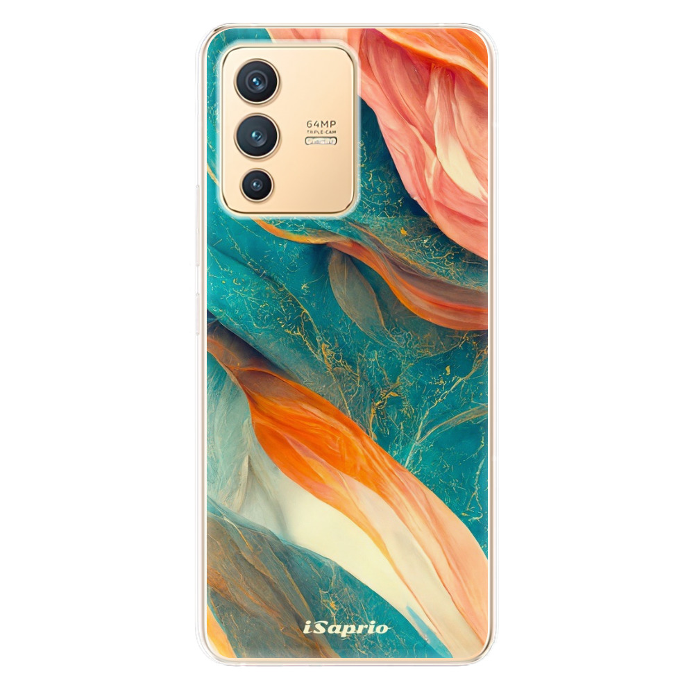 Odolné silikónové puzdro iSaprio - Abstract Marble - Vivo V23 5G