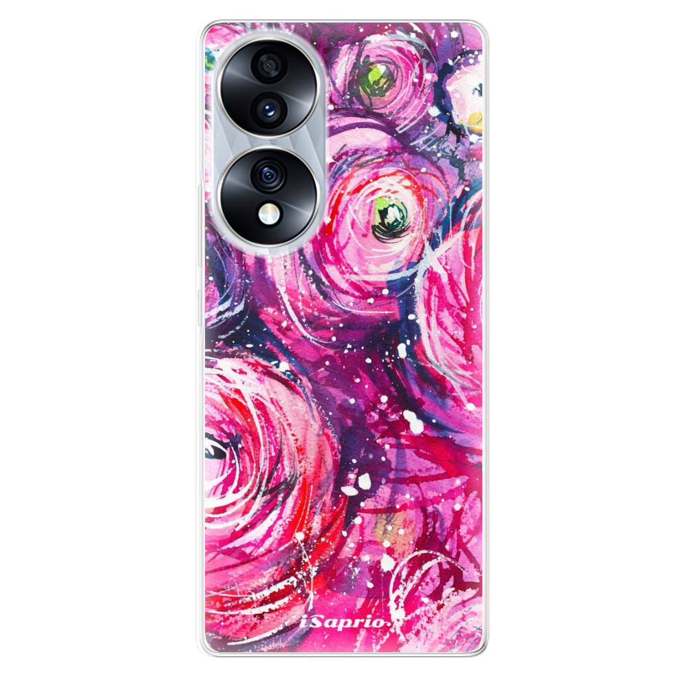 Odolné silikónové puzdro iSaprio - Pink Bouquet - Honor 70