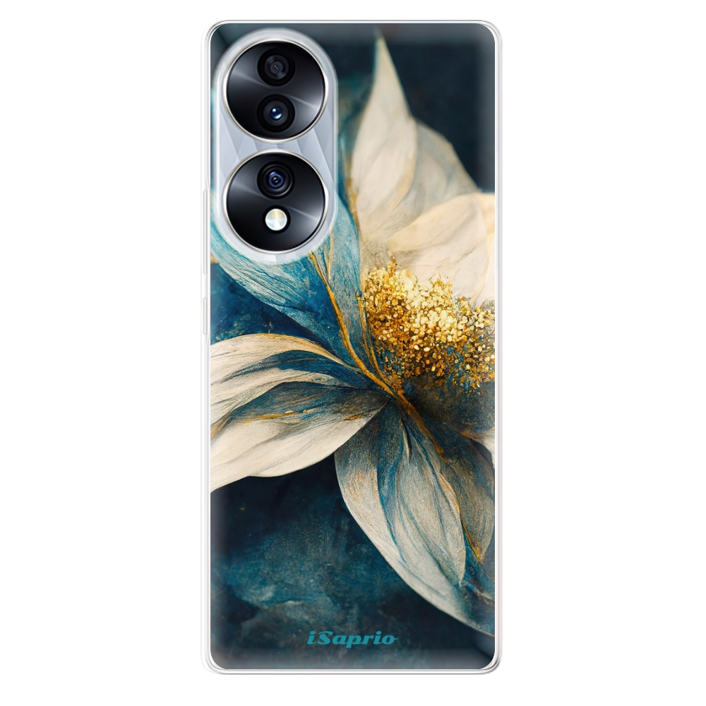 Odolné silikónové puzdro iSaprio - Blue Petals - Honor 70