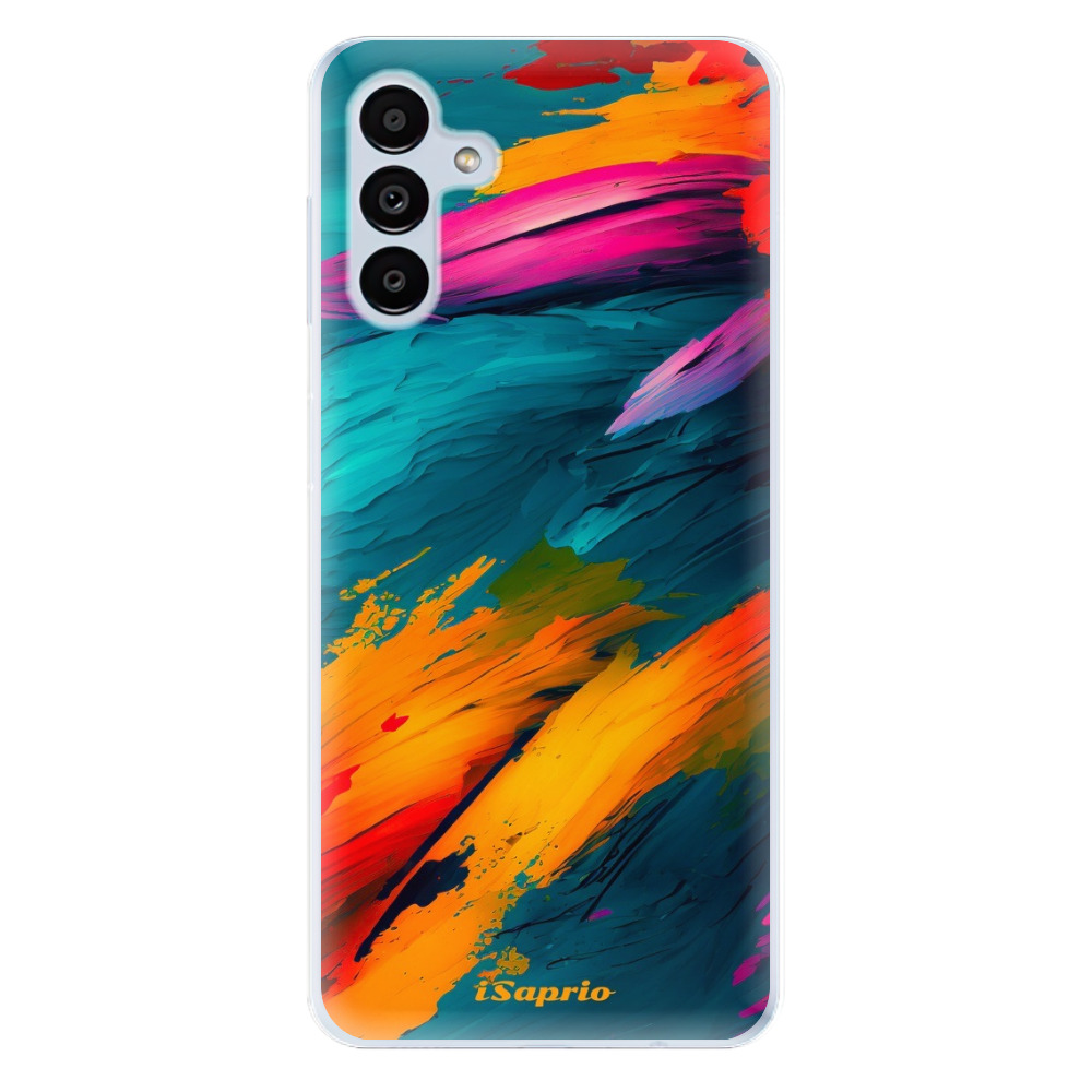 Odolné silikónové puzdro iSaprio - Blue Paint - Samsung Galaxy A13 5G