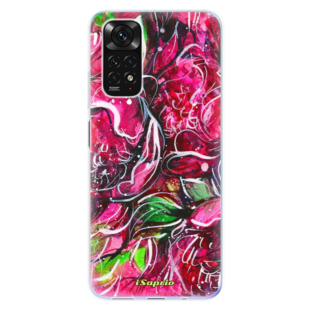Odolné silikónové puzdro iSaprio - Burgundy - Xiaomi Redmi Note 11 / Note 11S