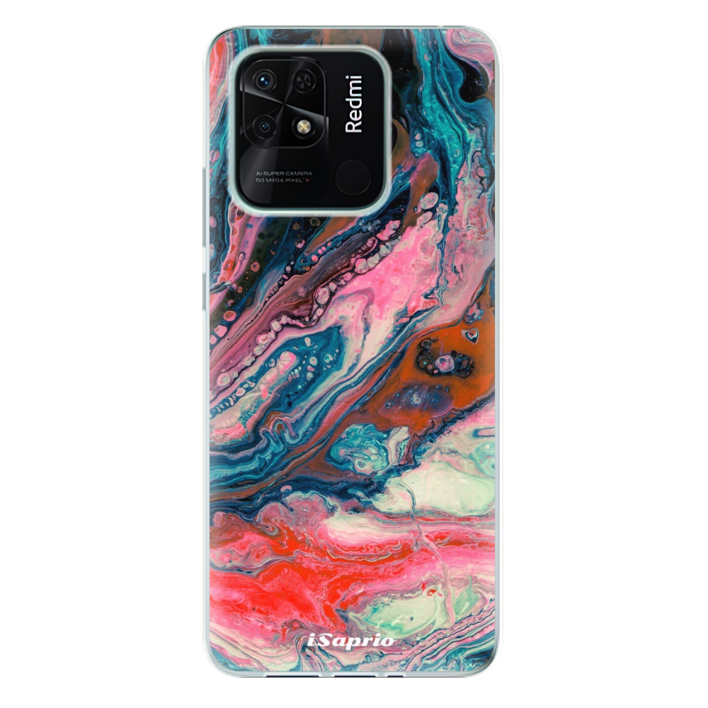 Odolné silikónové puzdro iSaprio - Abstract Paint 01 - Xiaomi Redmi 10C