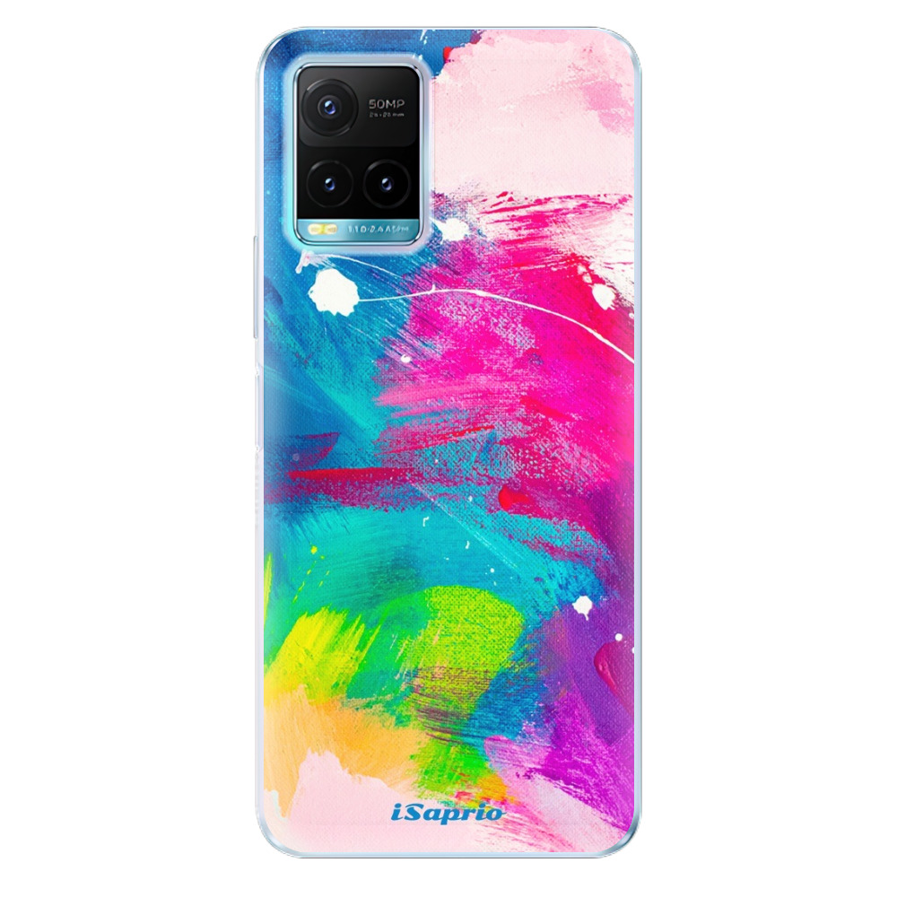 Odolné silikónové puzdro iSaprio - Abstract Paint 03 - Vivo Y21 / Y21s / Y33s