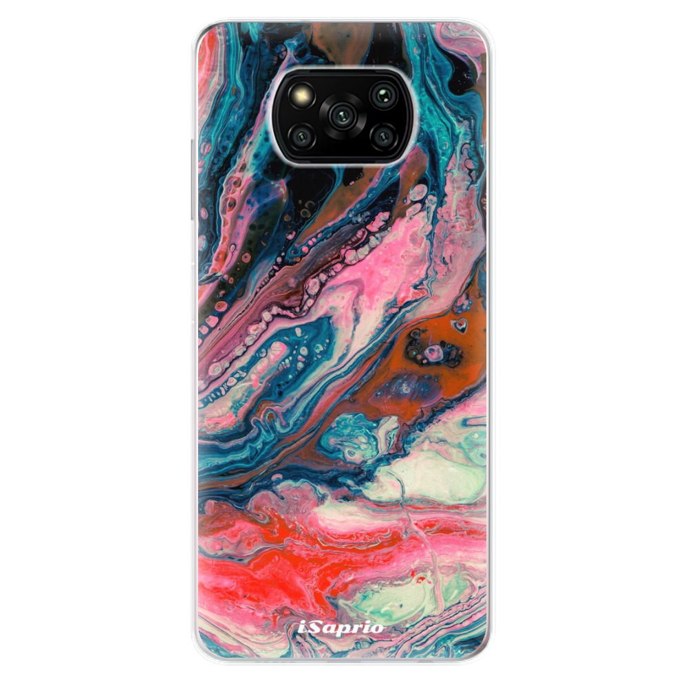 Odolné silikónové puzdro iSaprio - Abstract Paint 01 - Xiaomi Poco X3 Pro / X3 NFC