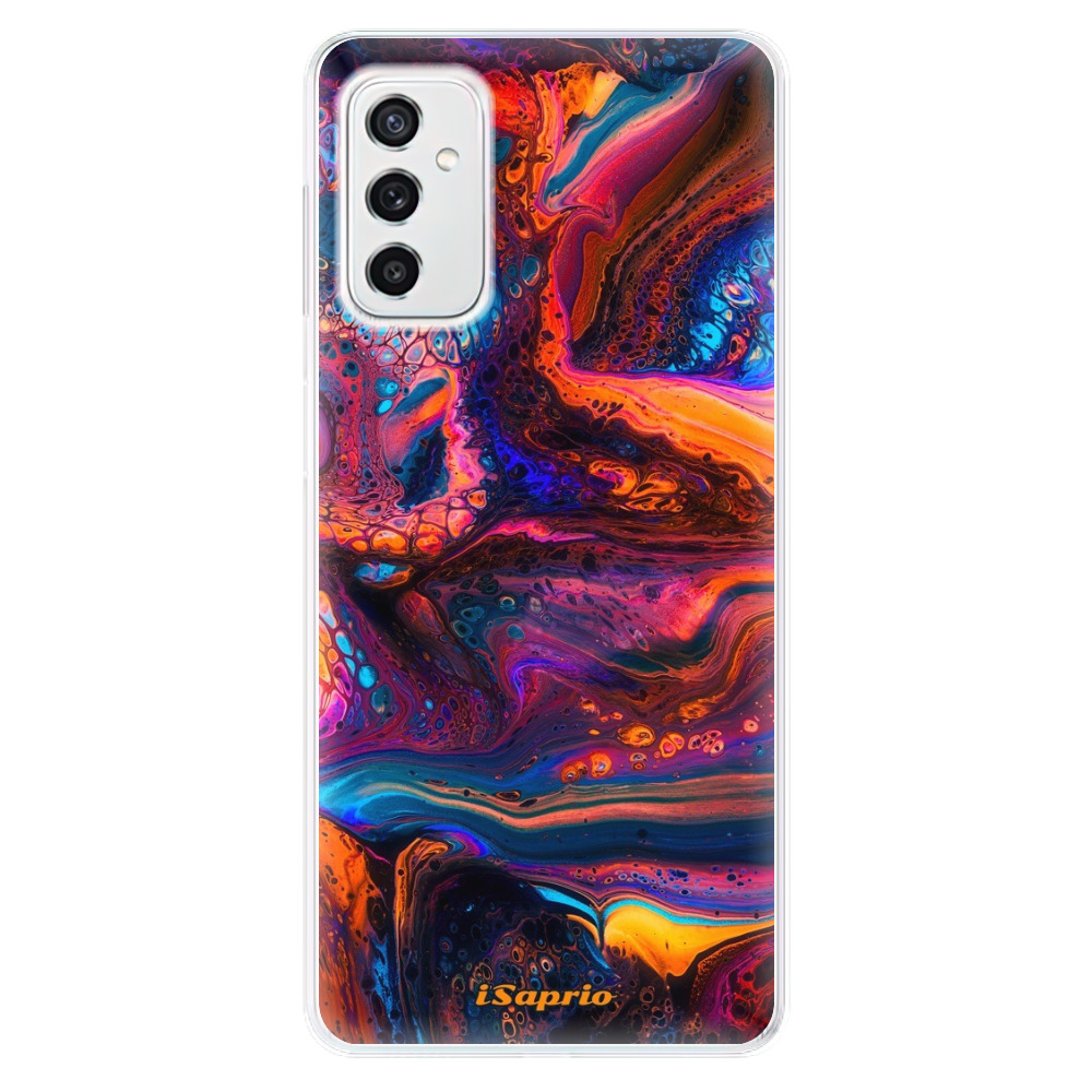 Odolné silikónové puzdro iSaprio - Abstract Paint 02 - Samsung Galaxy M52 5G