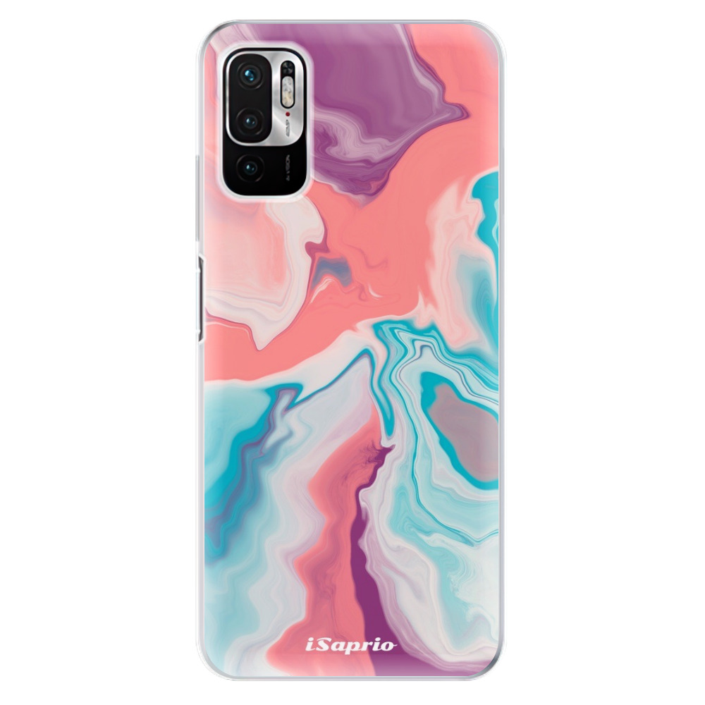 Odolné silikónové puzdro iSaprio - New Liquid - Xiaomi Redmi Note 10 5G