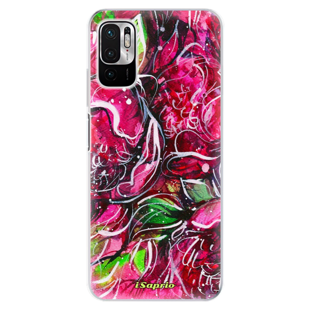 Odolné silikónové puzdro iSaprio - Burgundy - Xiaomi Redmi Note 10 5G