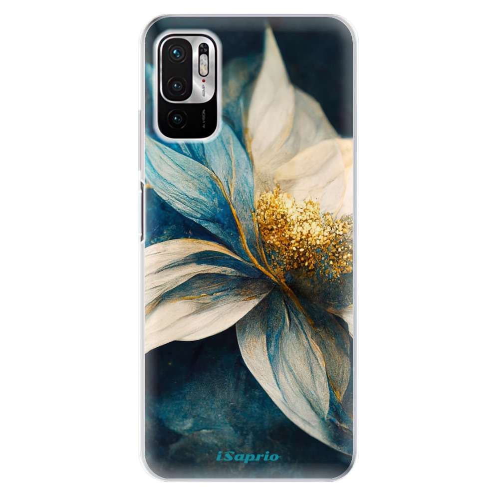 Odolné silikónové puzdro iSaprio - Blue Petals - Xiaomi Redmi Note 10 5G