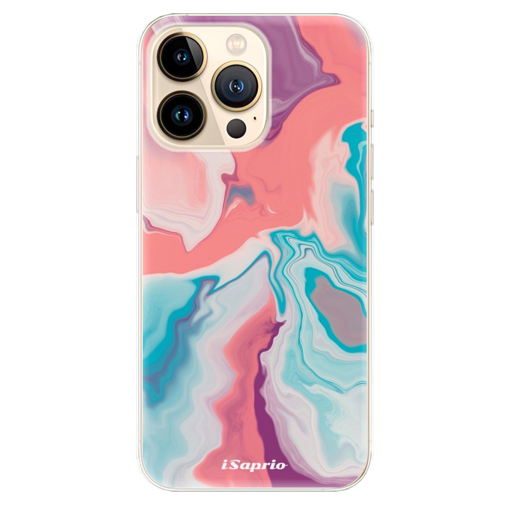 Odolné silikónové puzdro iSaprio - New Liquid - iPhone 13 Pro Max