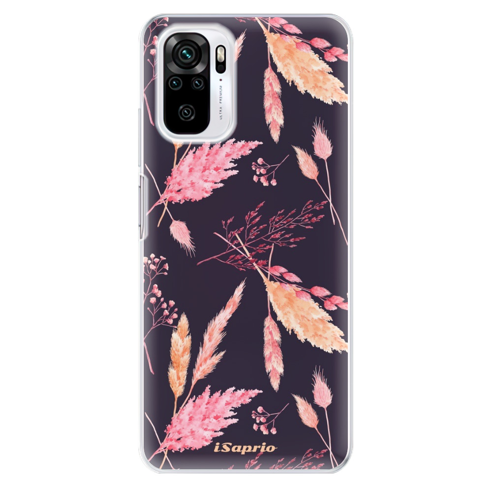 Odolné silikónové puzdro iSaprio - Herbal Pattern - Xiaomi Redmi Note 10 / Note 10S