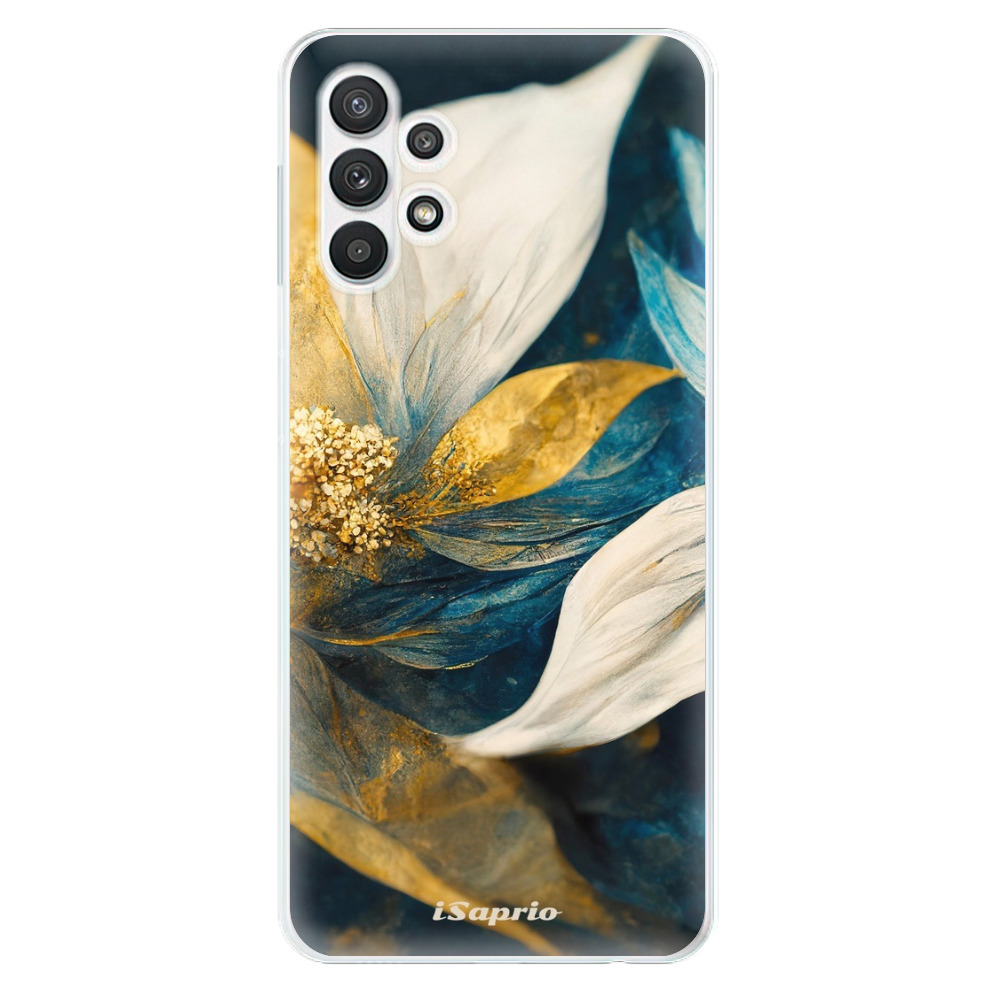Odolné silikónové puzdro iSaprio - Gold Petals - Samsung Galaxy A32 5G