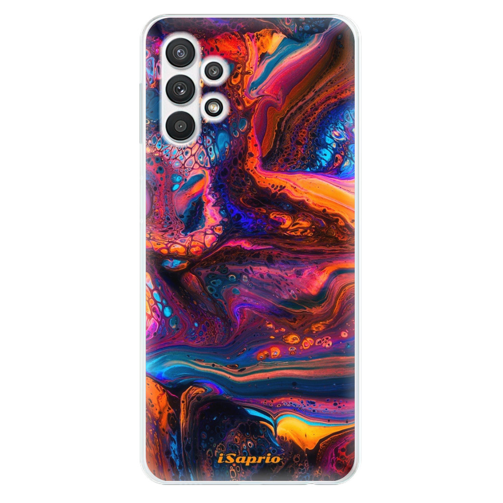 Odolné silikónové puzdro iSaprio - Abstract Paint 02 - Samsung Galaxy A32 5G