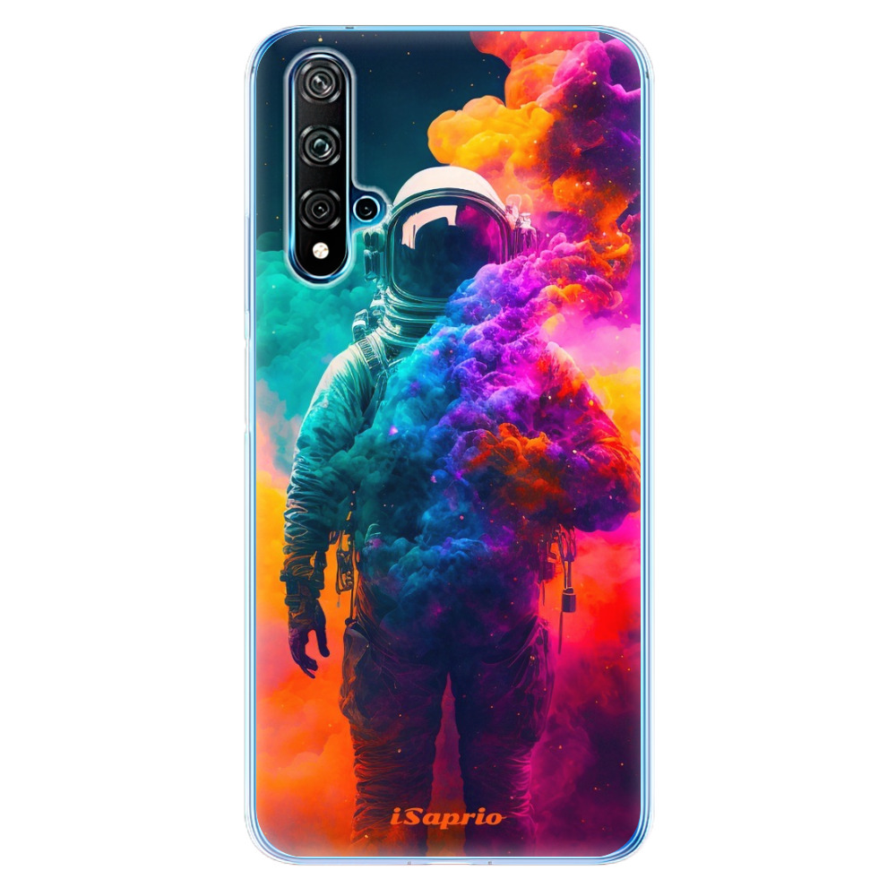 Odolné silikónové puzdro iSaprio - Astronaut in Colors - Huawei Nova 5T
