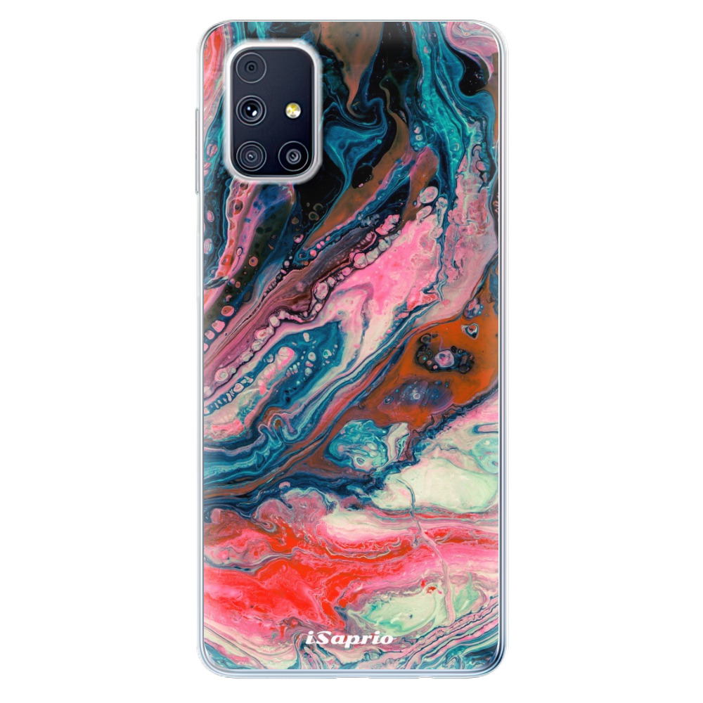 Odolné silikónové puzdro iSaprio - Abstract Paint 01 - Samsung Galaxy M31s
