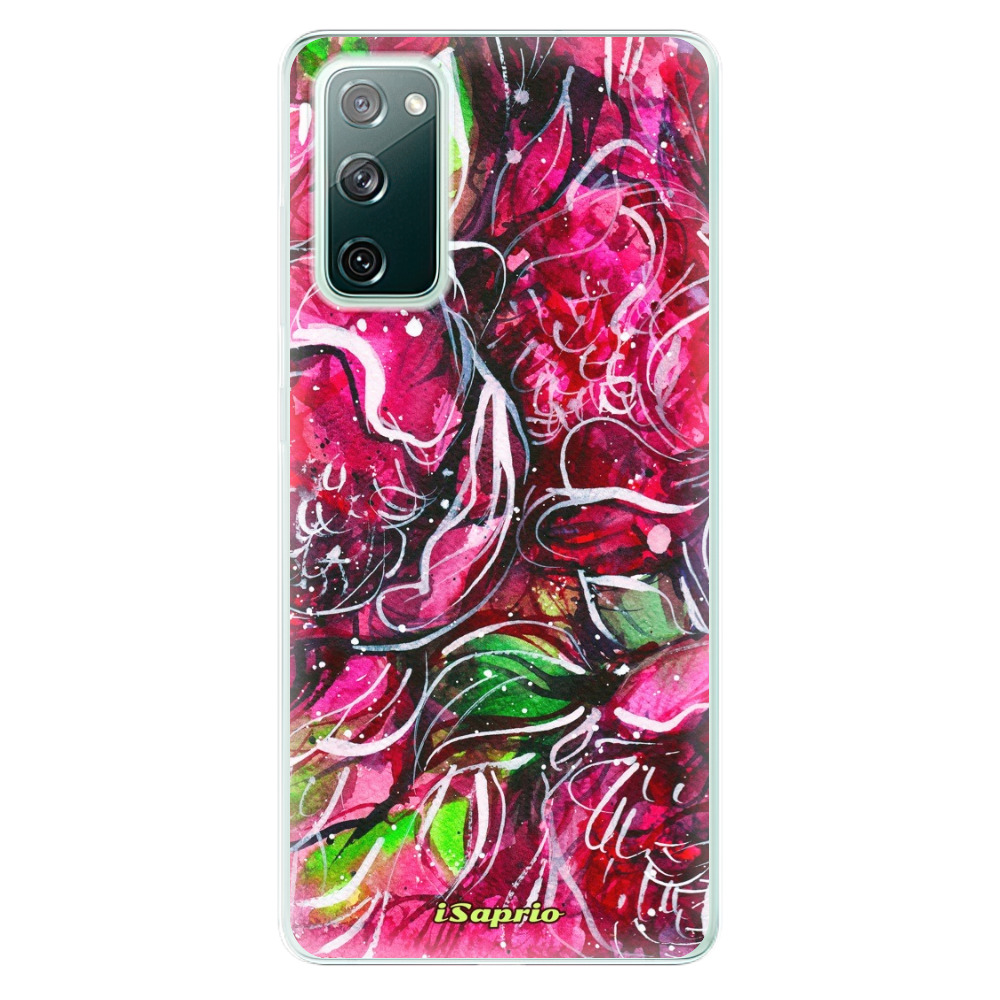 Odolné silikónové puzdro iSaprio - Burgundy - Samsung Galaxy S20 FE