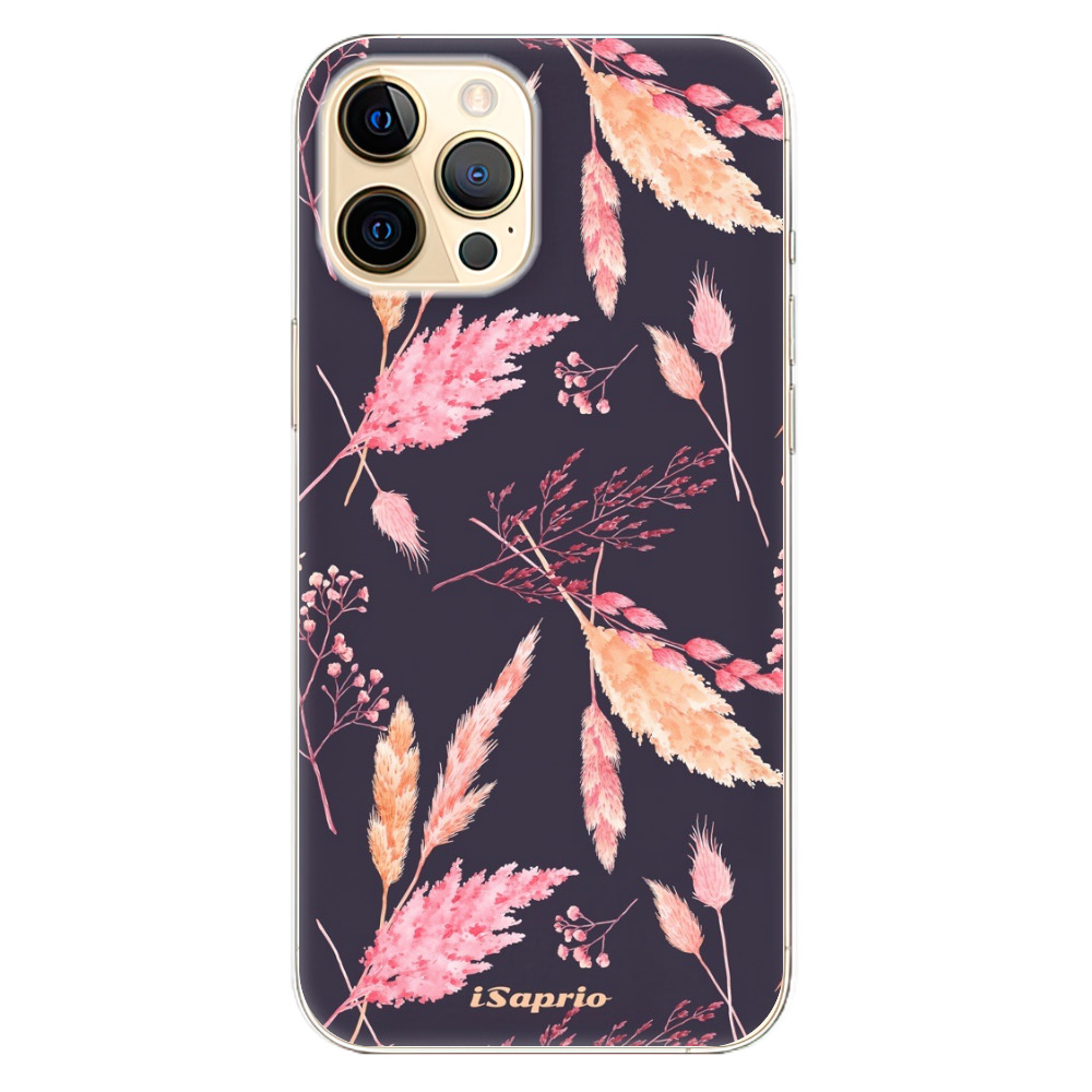 Odolné silikónové puzdro iSaprio - Herbal Pattern - iPhone 12 Pro Max
