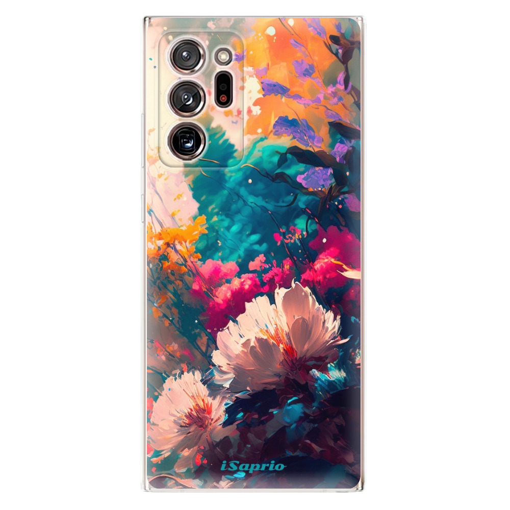 Odolné silikónové puzdro iSaprio - Flower Design - Samsung Galaxy Note 20 Ultra