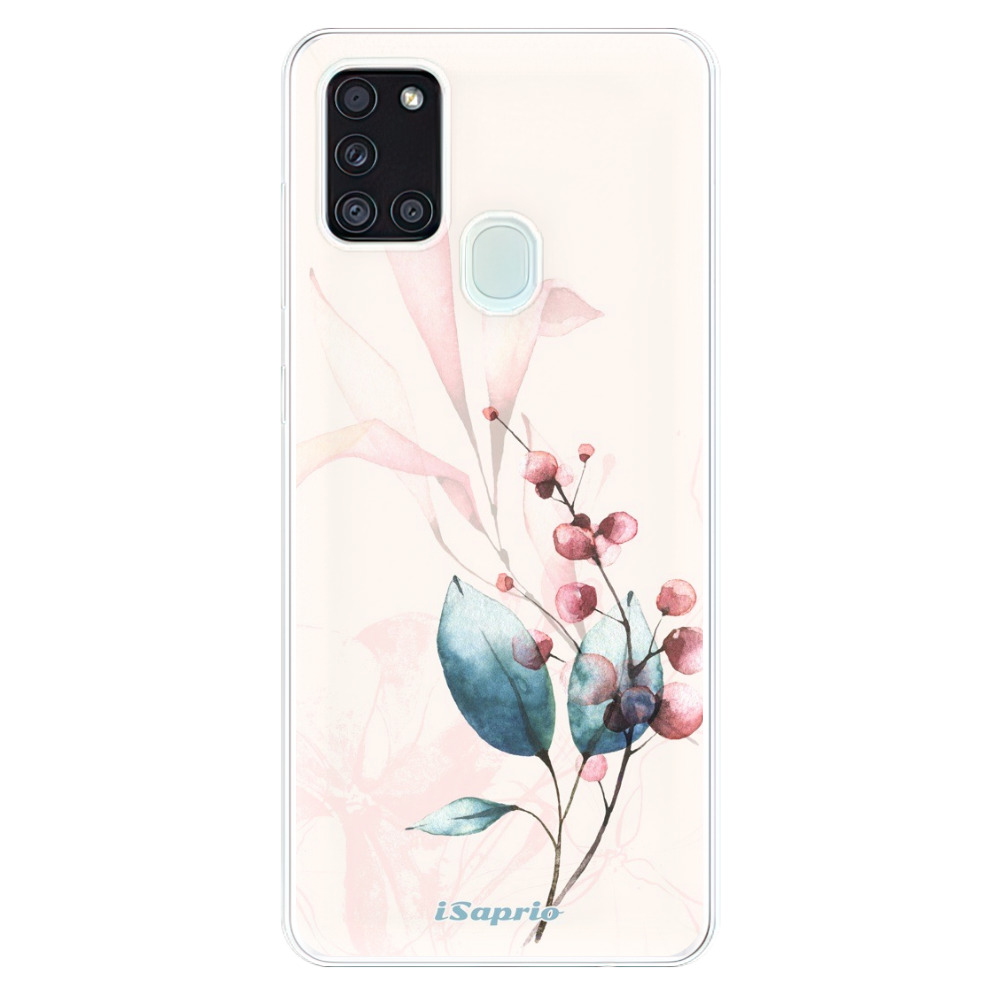 Odolné silikónové puzdro iSaprio - Flower Art 02 - Samsung Galaxy A21s