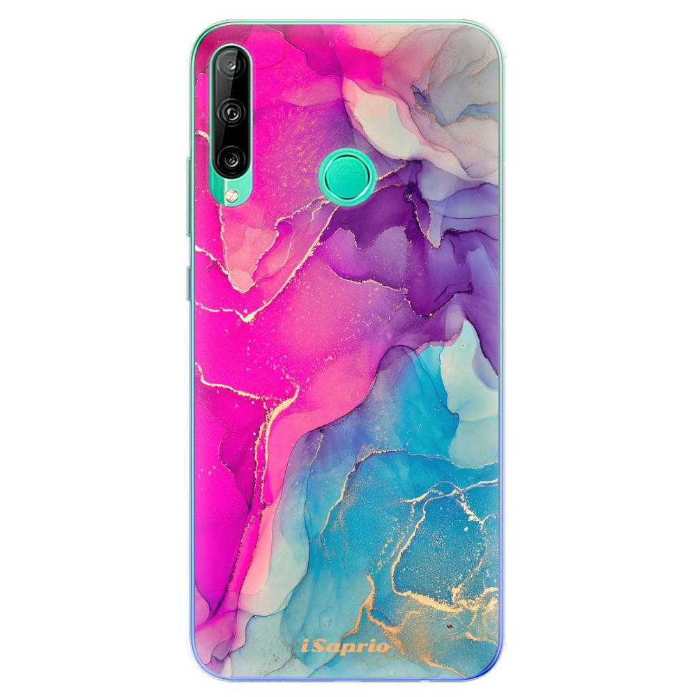Odolné silikónové puzdro iSaprio - Purple Ink - Huawei P40 Lite E