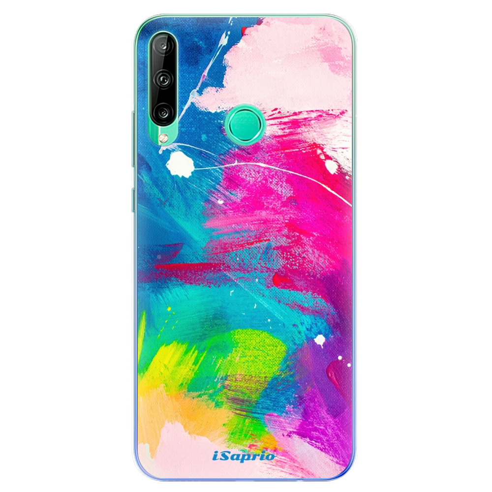 Odolné silikónové puzdro iSaprio - Abstract Paint 03 - Huawei P40 Lite E