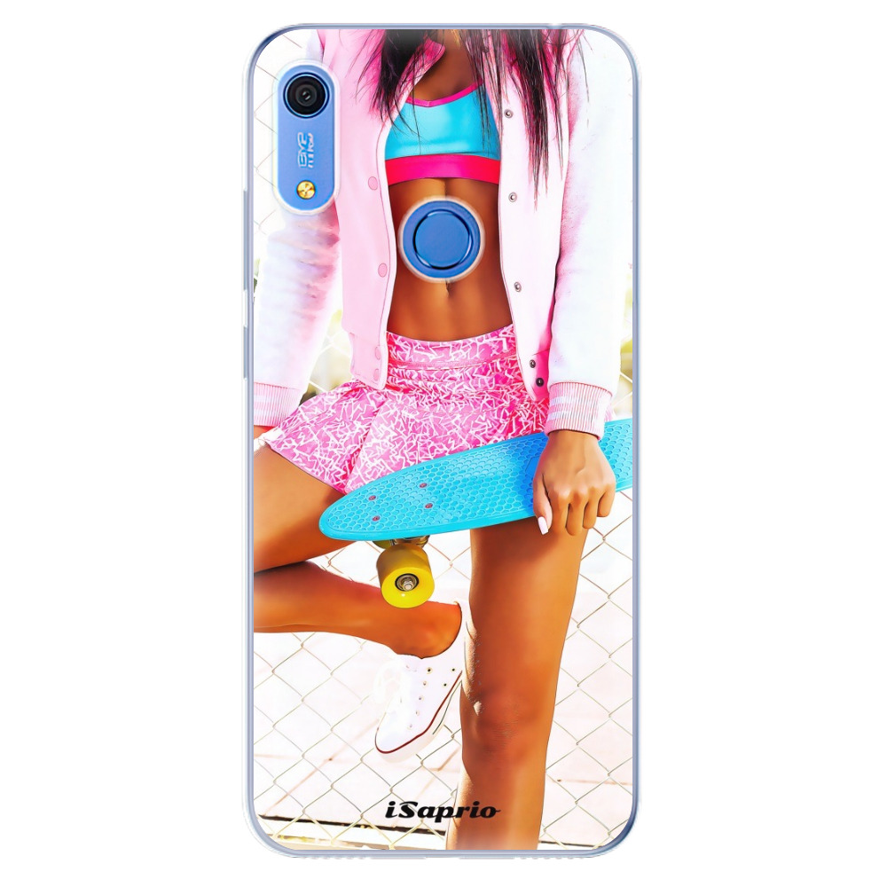 Odolné silikónové puzdro iSaprio - Skate girl 01 - Huawei Y6s