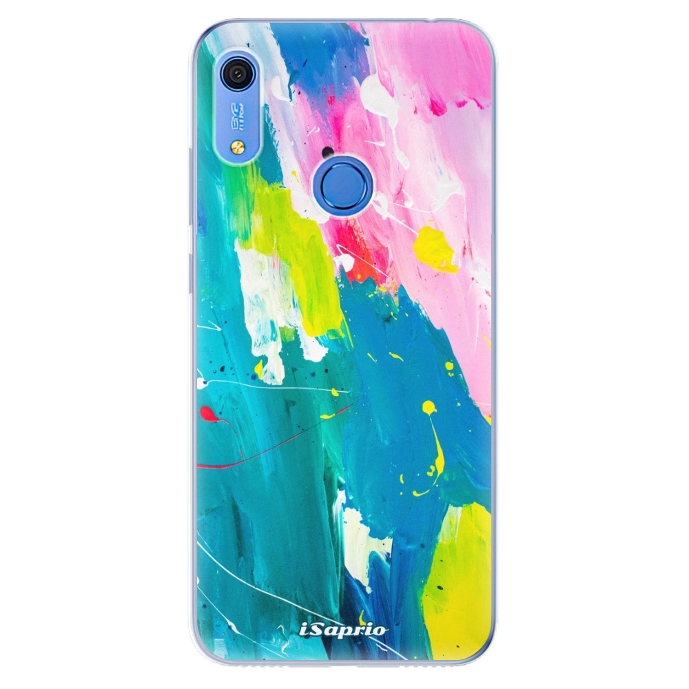 Odolné silikónové puzdro iSaprio - Abstract Paint 04 - Huawei Y6s