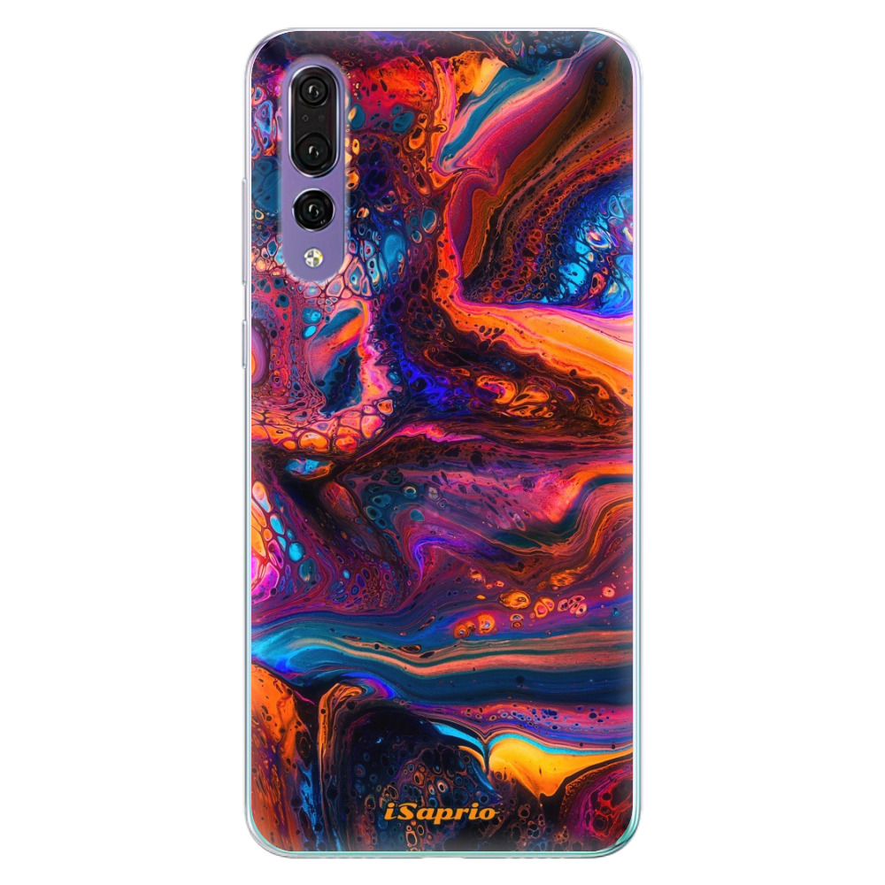 Odolné silikónové puzdro iSaprio - Abstract Paint 02 - Huawei P20 Pro