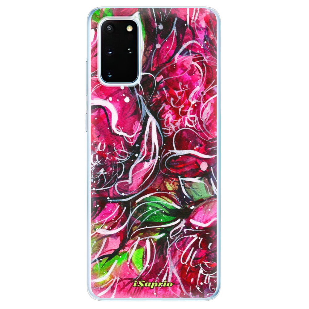 Odolné silikónové puzdro iSaprio - Burgundy - Samsung Galaxy S20+