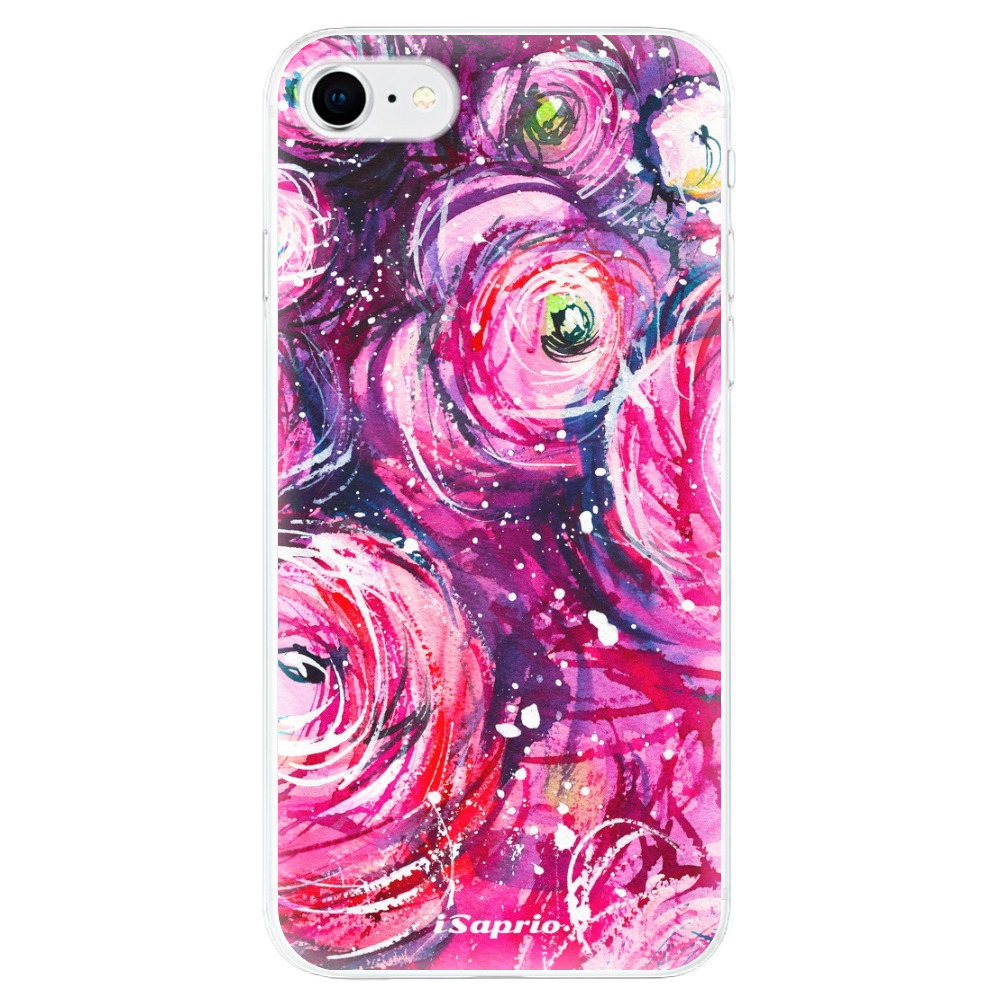 Odolné silikónové puzdro iSaprio - Pink Bouquet - iPhone SE 2020