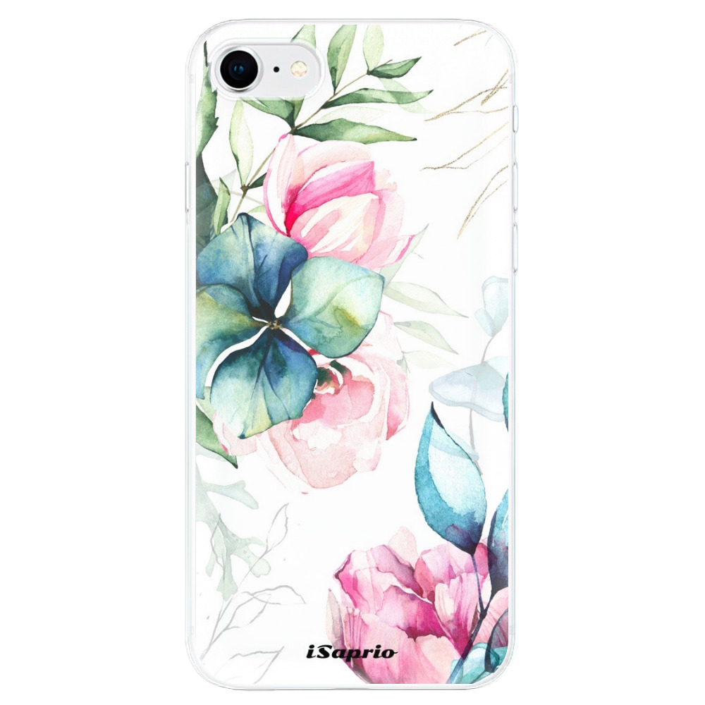 Odolné silikónové puzdro iSaprio - Flower Art 01 - iPhone SE 2020
