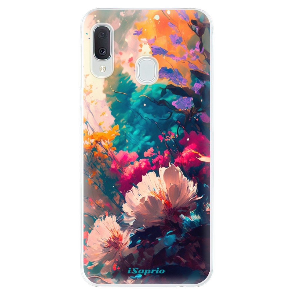 Odolné silikónové puzdro iSaprio - Flower Design - Samsung Galaxy A20e