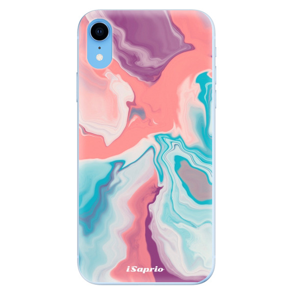 Odolné silikónové puzdro iSaprio - New Liquid - iPhone XR