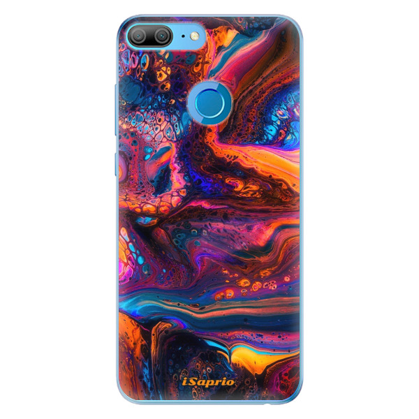 Odolné silikónové puzdro iSaprio - Abstract Paint 02 - Huawei Honor 9 Lite