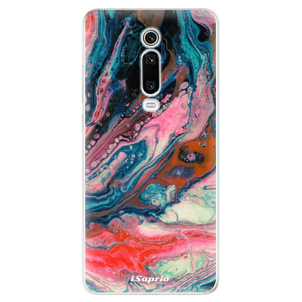 Odolné silikónové puzdro iSaprio - Abstract Paint 01 - Xiaomi Mi 9T Pro