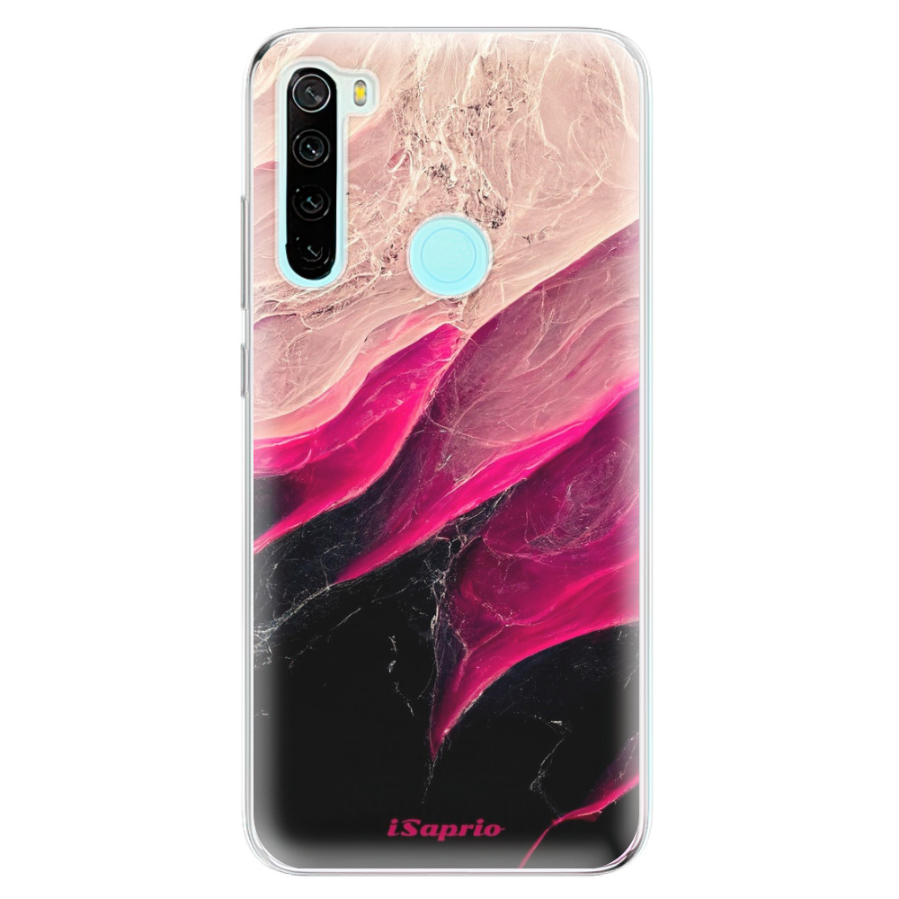 Odolné silikónové puzdro iSaprio - Black and Pink - Xiaomi Redmi Note 8
