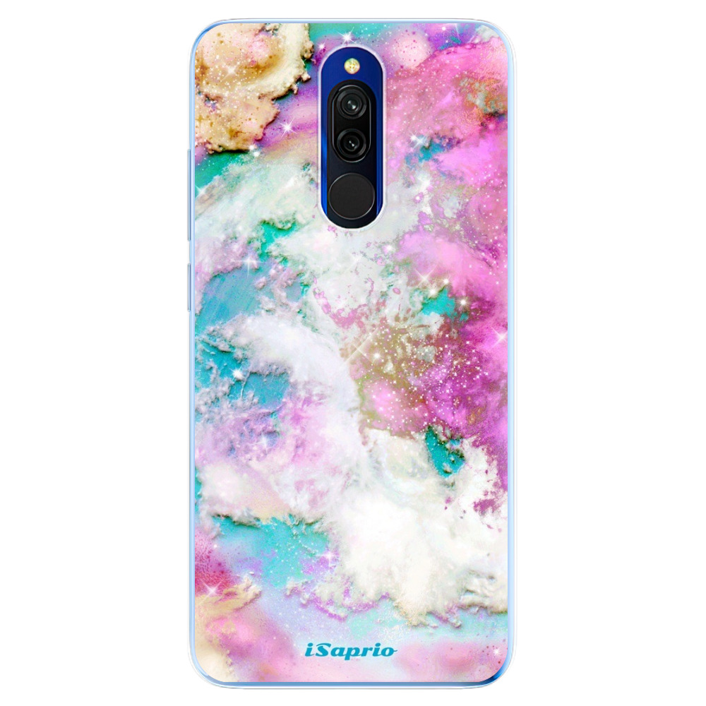 Odolné silikónové puzdro iSaprio - Galactic Paper - Xiaomi Redmi 8