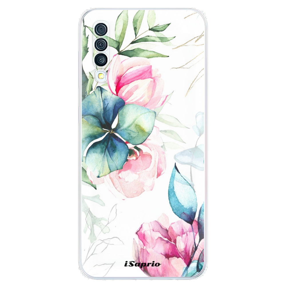 Odolné silikónové puzdro iSaprio - Flower Art 01 - Samsung Galaxy A50