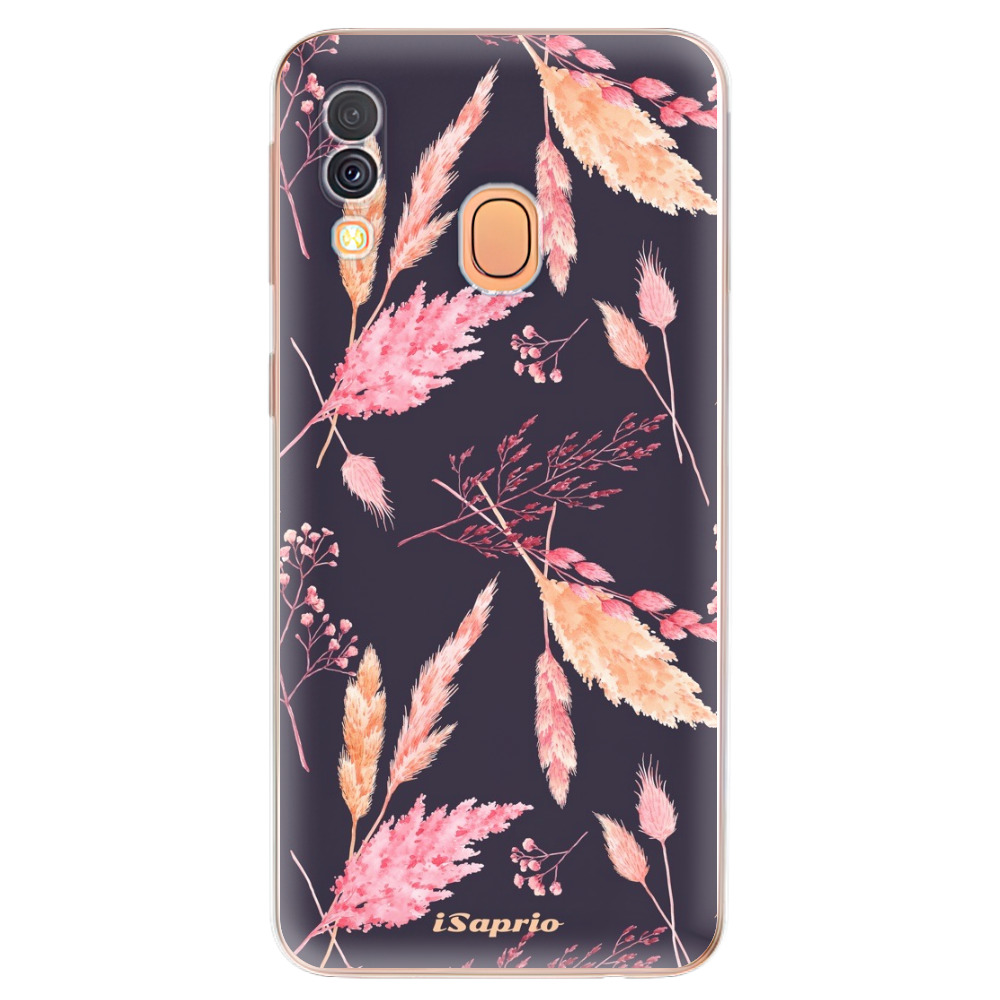 Odolné silikónové puzdro iSaprio - Herbal Pattern - Samsung Galaxy A40