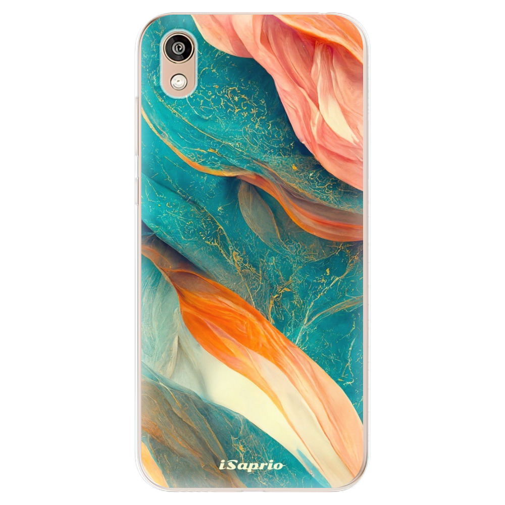 Odolné silikónové puzdro iSaprio - Abstract Marble - Huawei Honor 8S